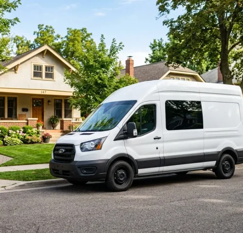 White_cargo_van_parked_neighborhood_202606141611